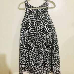 Women’s FOREVER21 Monochrome Floral Dress XXL